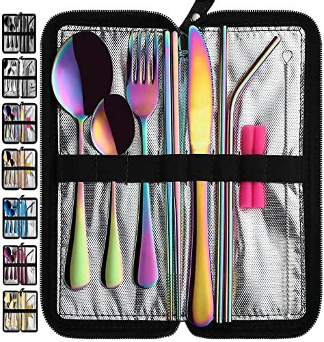 metal lunch box utensil set|cutlery case for lunch box.